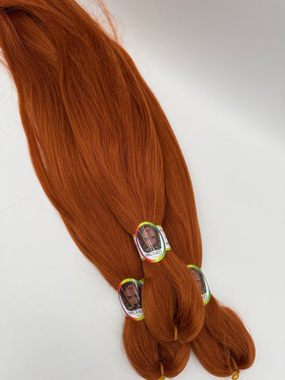 3x Pre-Stretched Premium Braids – Antibakterielle Flechthaarsträhnen, M55