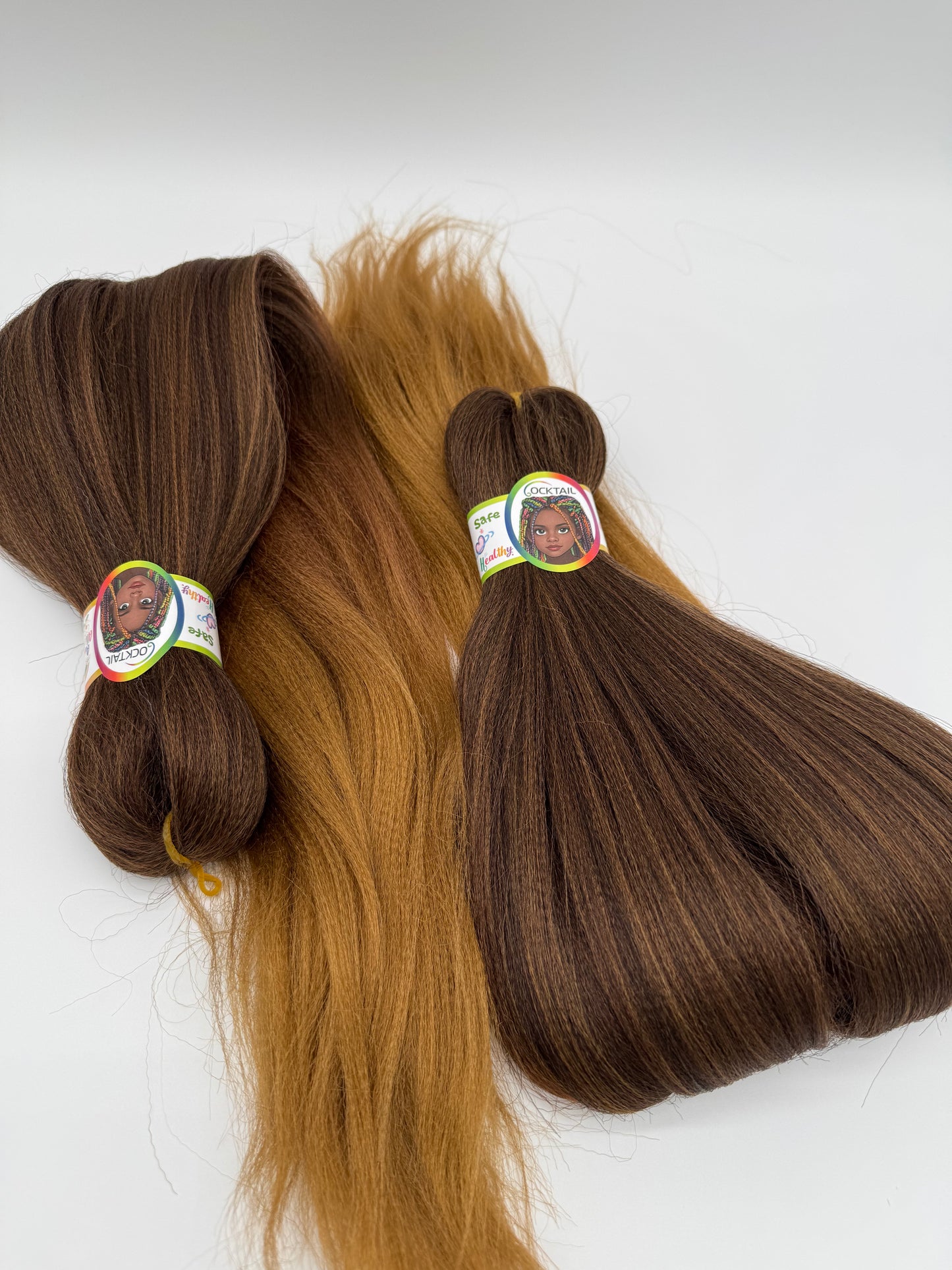 3x Pre-Stretched Premium Braids – Antibakterielle Flechthaarsträhnen, 3-57