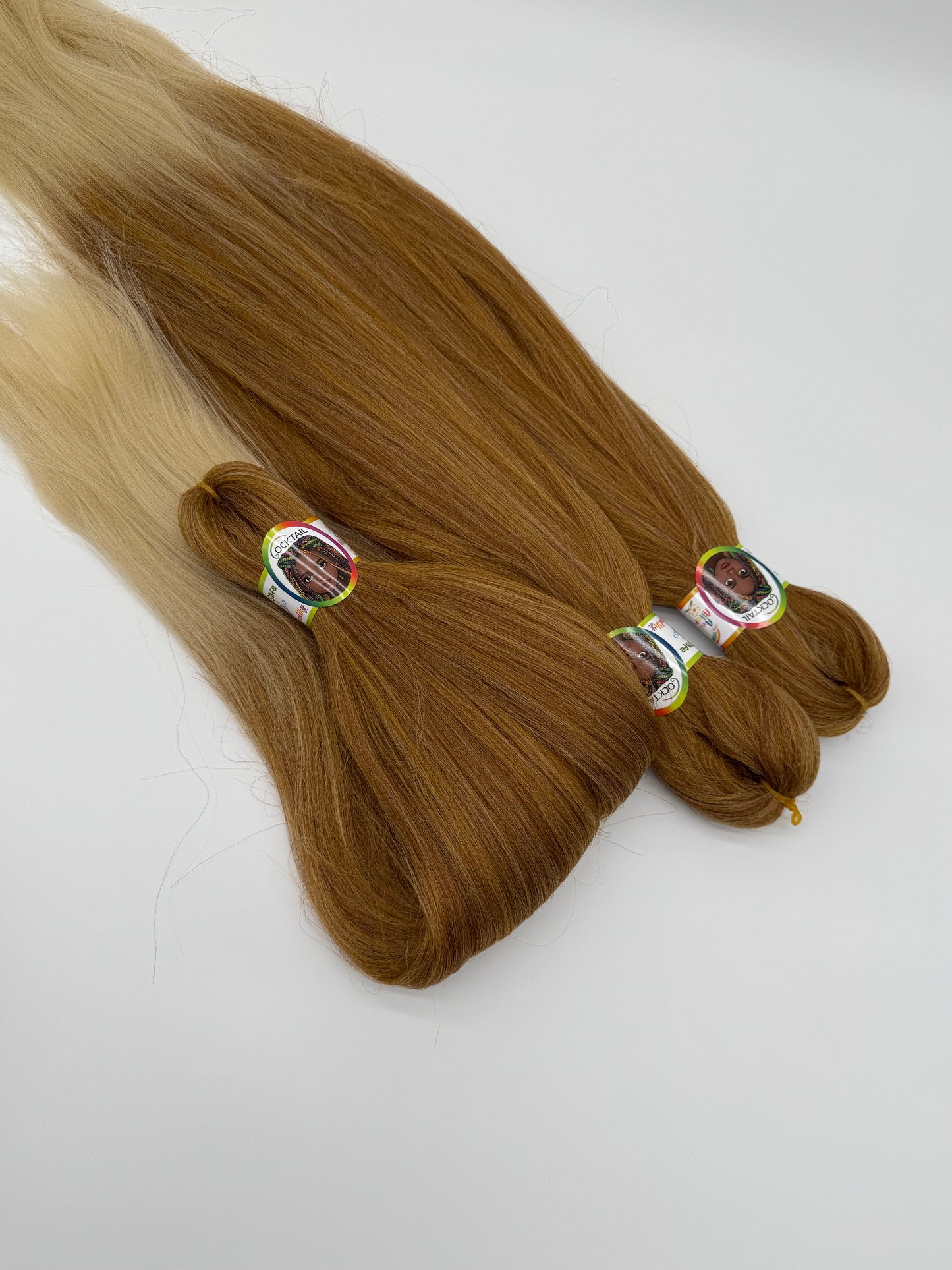 3x Pre-Stretched Premium Braids – Antibakterielle Flechthaarsträhnen, 2-95