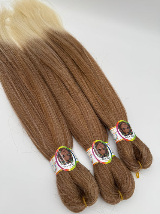 3x Pre-Stretched Premium Braids – Antibakterielle Flechthaarsträhnen, 2-94
