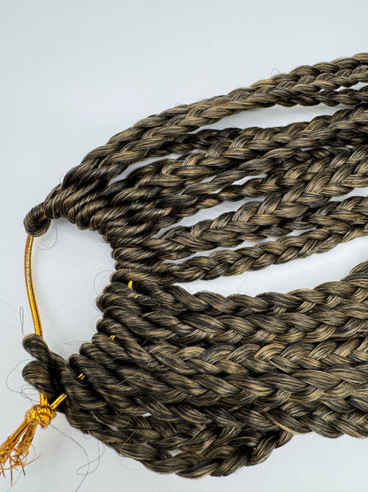6x Box Braids Curly Ends – Antibakterielle Braids mit lockigen Spitzen, Wiederverwendbar, 1B/27