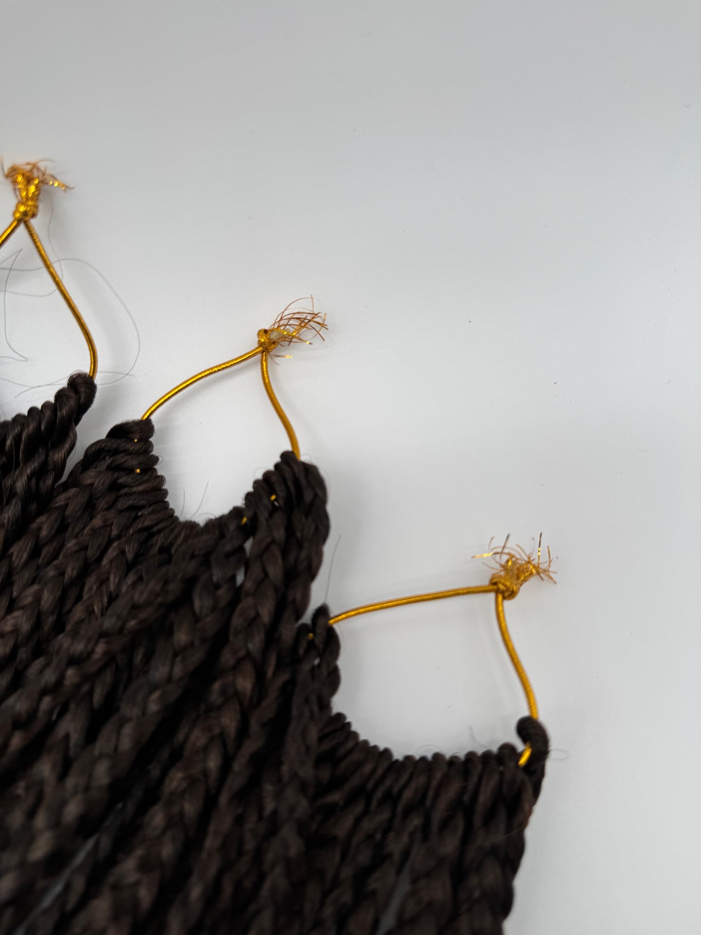 6x Box Braids Curly Ends – Antibakterielle Braids mit lockigen Spitzen, Wiederverwendbar, 1B/30