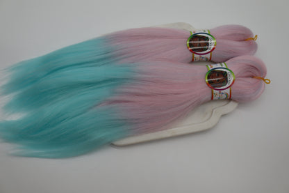 2x Cocktail Kids Braids - Antibakterielle Kinder-Braids in bunten Farben, 2-57