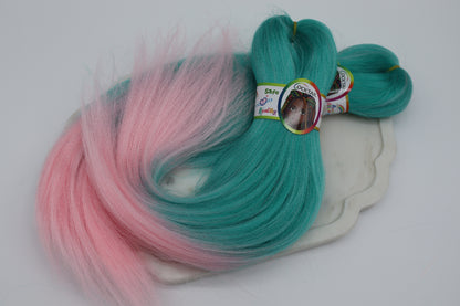 2x Cocktail Kids Braids - Antibakterielle Kinder-Braids in bunten Farben, 2-20