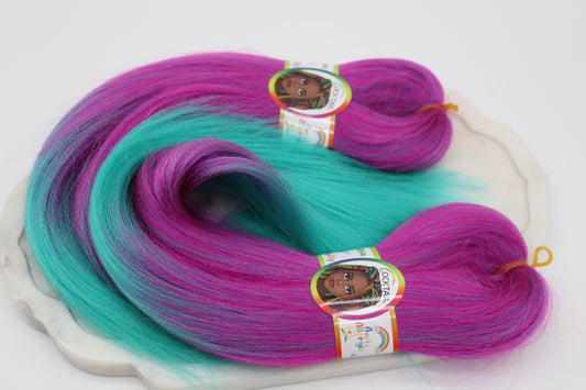2x Cocktail Kids Braids - Antibakterielle Kinder-Braids in bunten Farben, 2-19