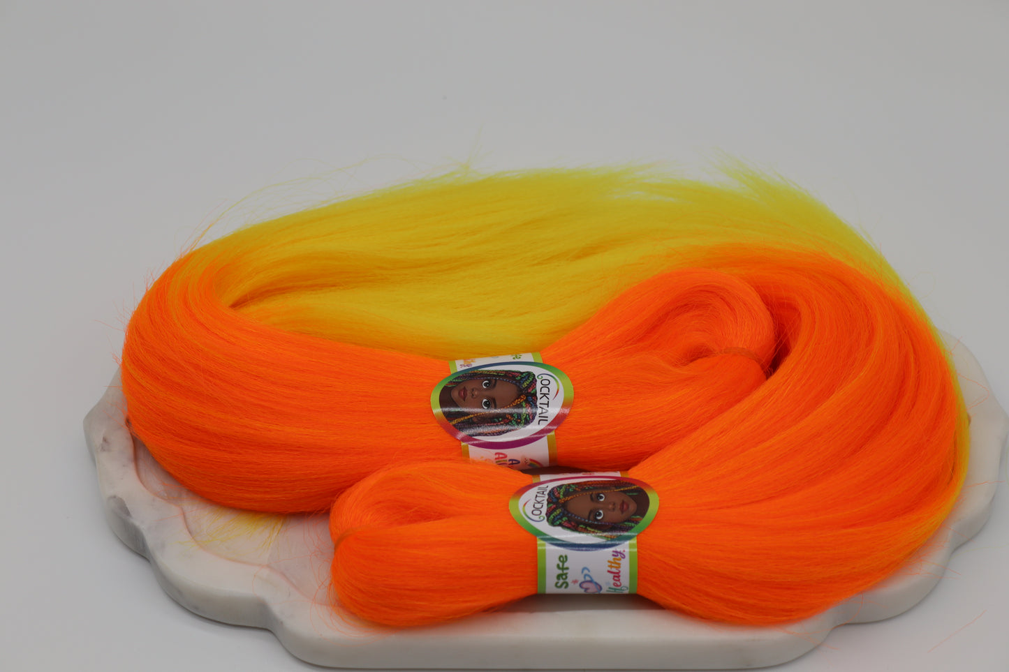 2x Cocktail Kids Braids - Antibakterielle Kinder-Braids in bunten Farben, 2-75