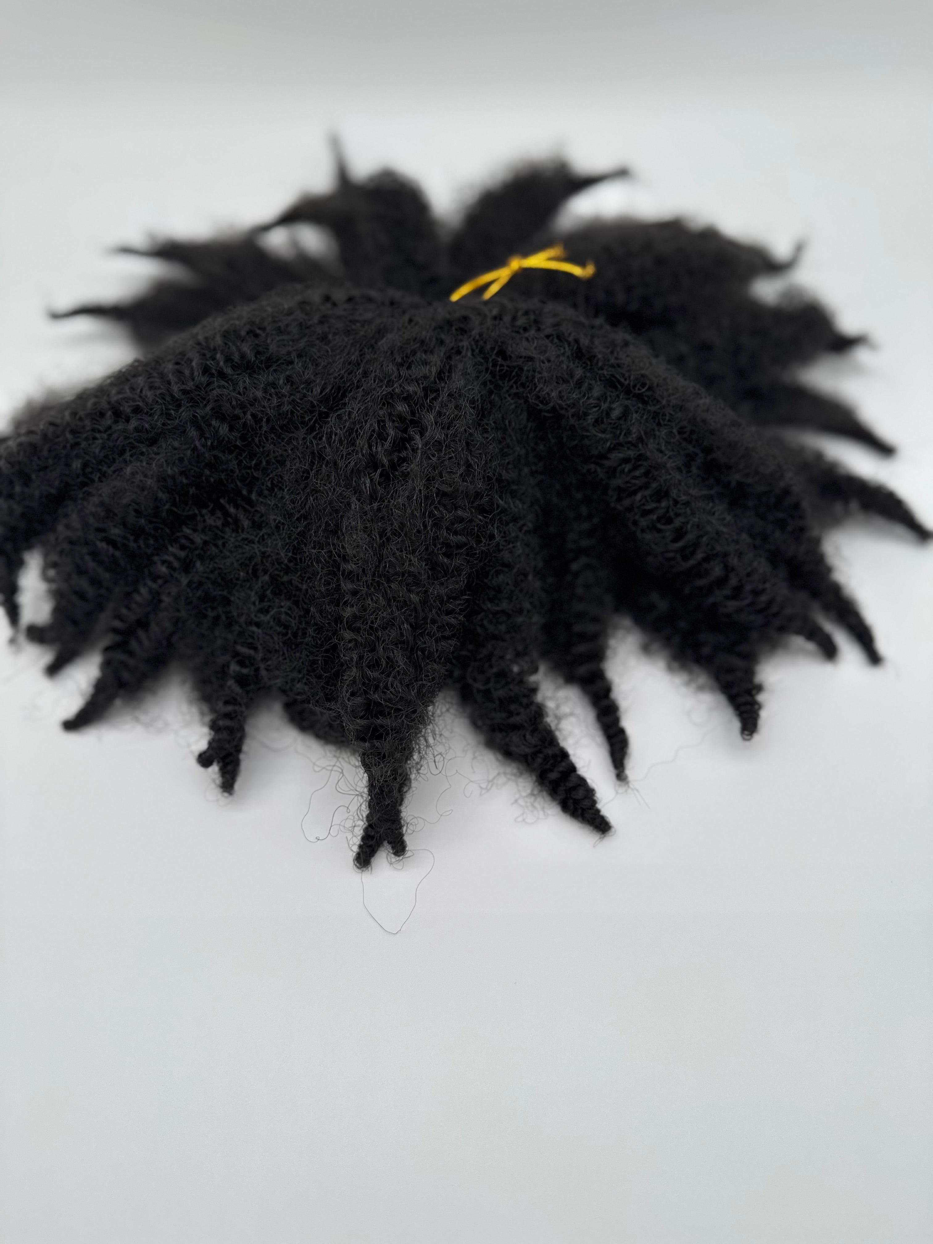 2x Marley Braid – Antibakterielle Braids für natürliche Afro-Looks, 1B