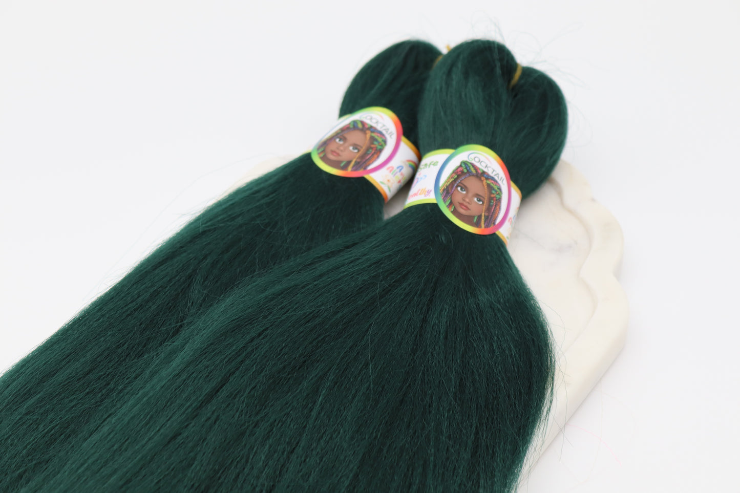 2x Cocktail Kids Braids - Antibakterielle Kinder-Braids in bunten Farben, 1-34