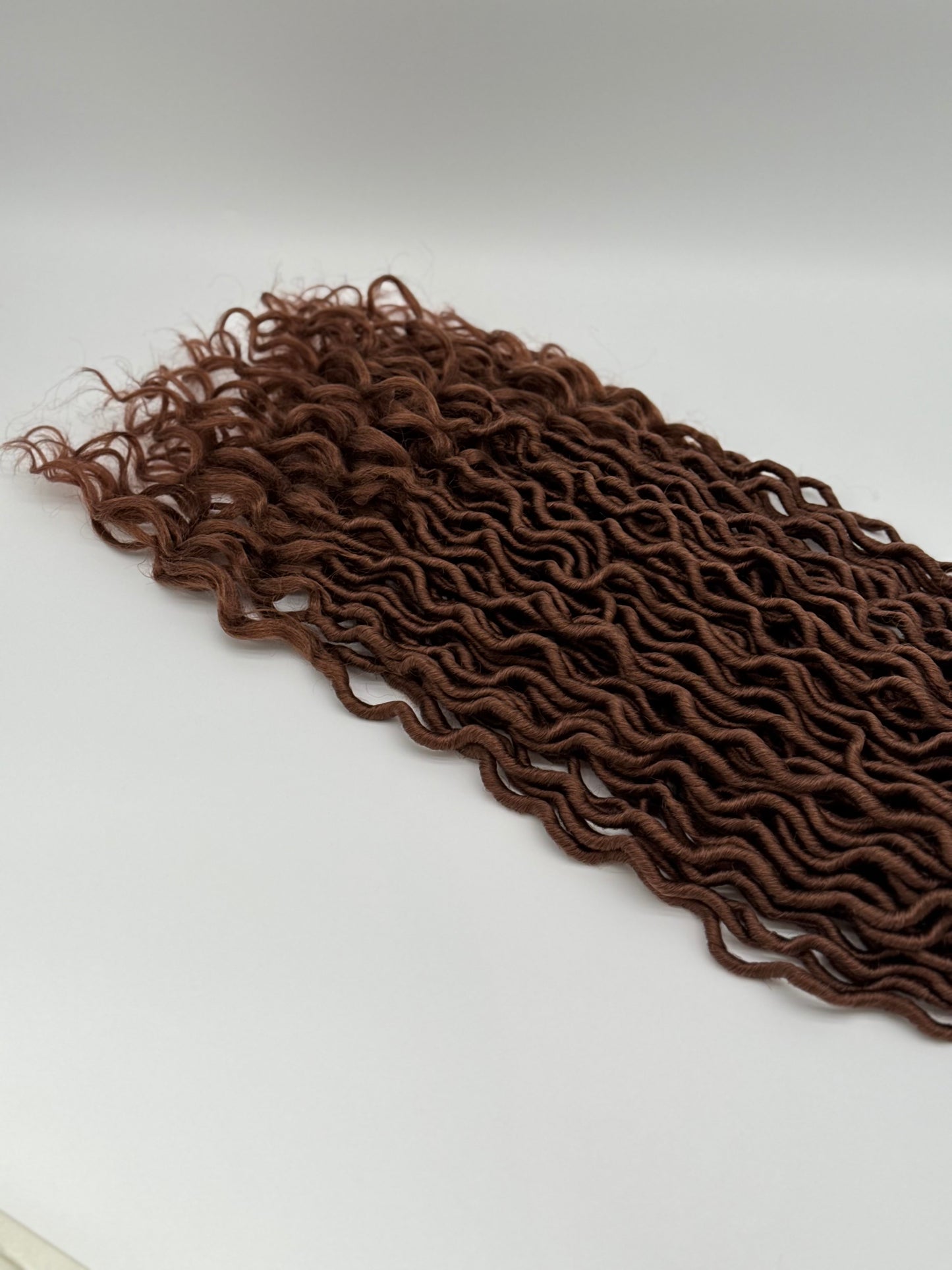 3x Goddess Faux Locs – Antibakterielle Locs mit lockigen Enden, Wiederverwendbar, 30