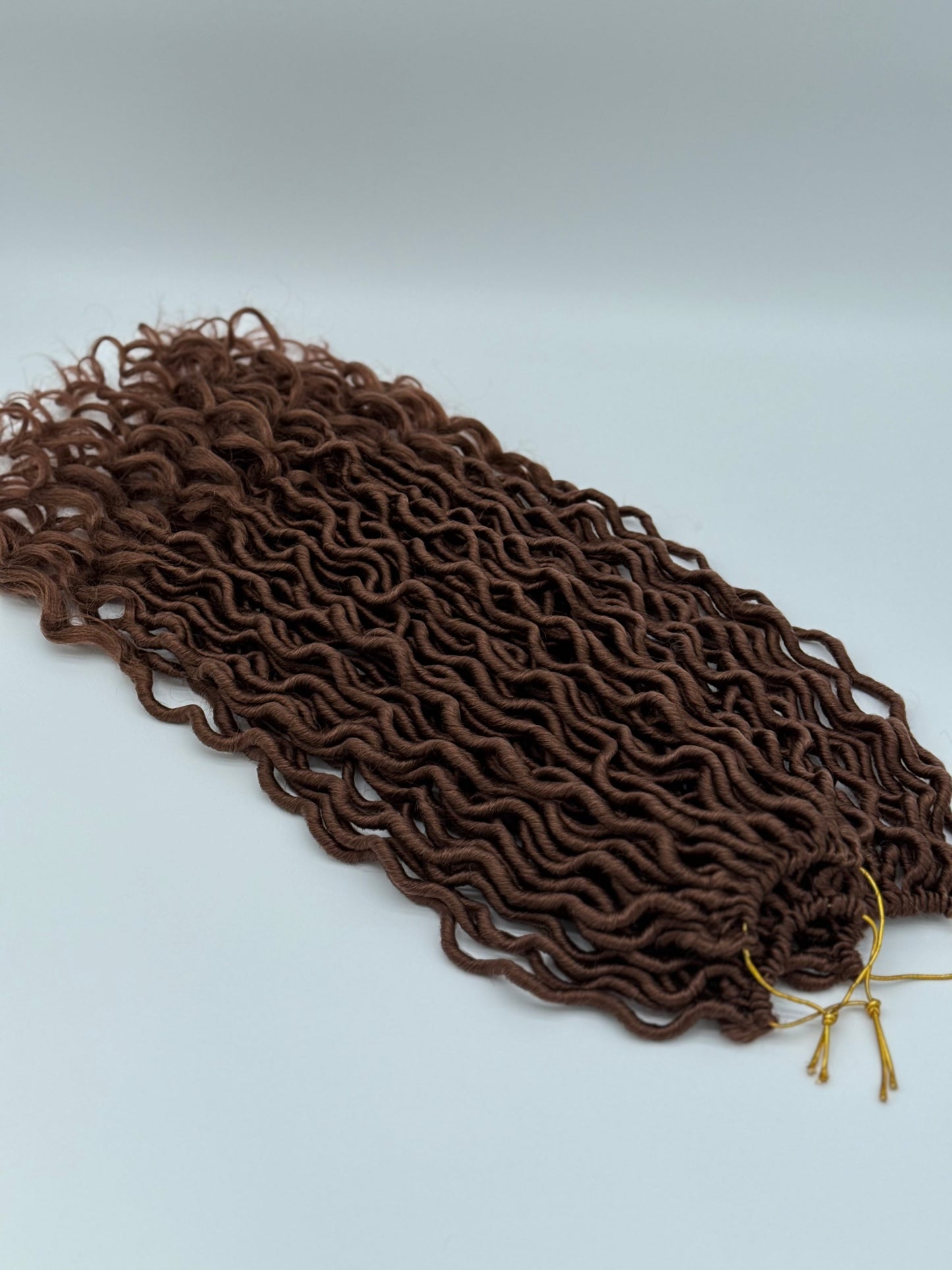 3x Goddess Faux Locs – Antibakterielle Locs mit lockigen Enden, Wiederverwendbar, 30