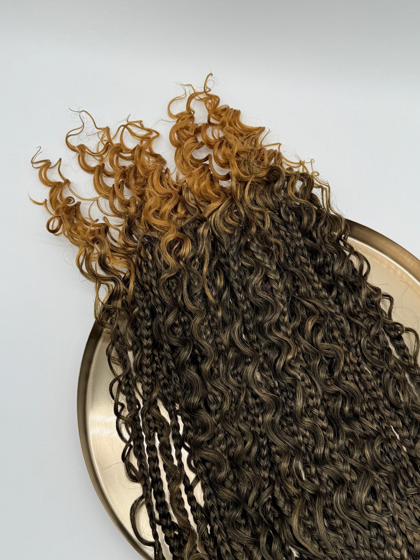 6x River Box Braids – Antibakterielle Braids mit natürlichem Wellen-Look, Wiederverwendbar, T27