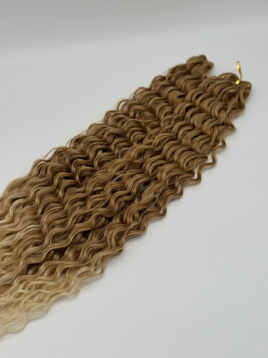 2 Stk. Ocean Wave Crochet Haare – Bio Protein Fiber, 27/613