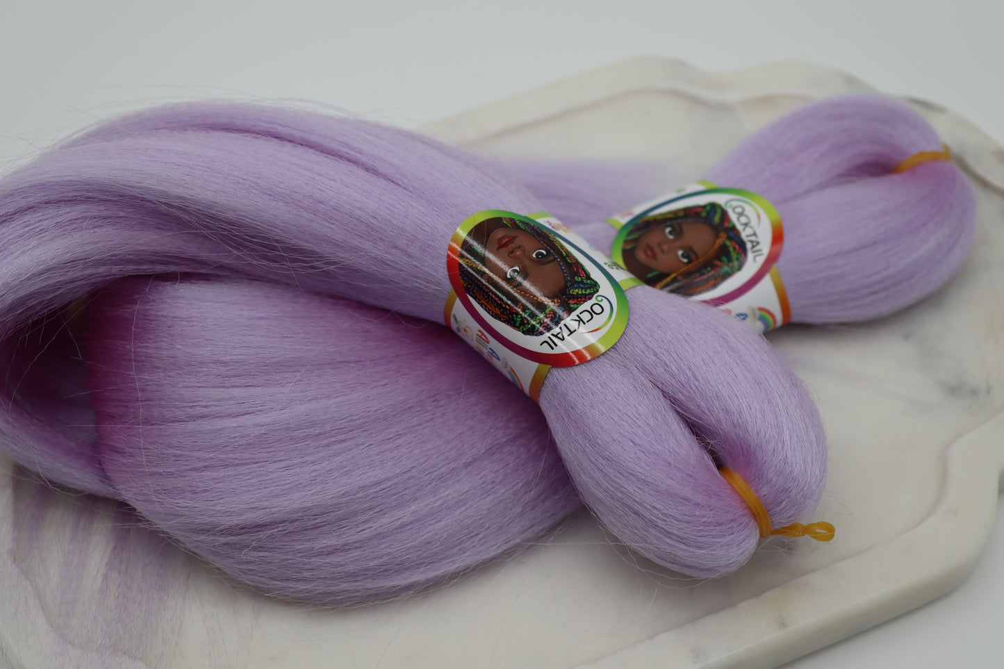 2x Cocktail Kids Braids - Antibakterielle Kinder-Braids in bunten Farben, 1-6