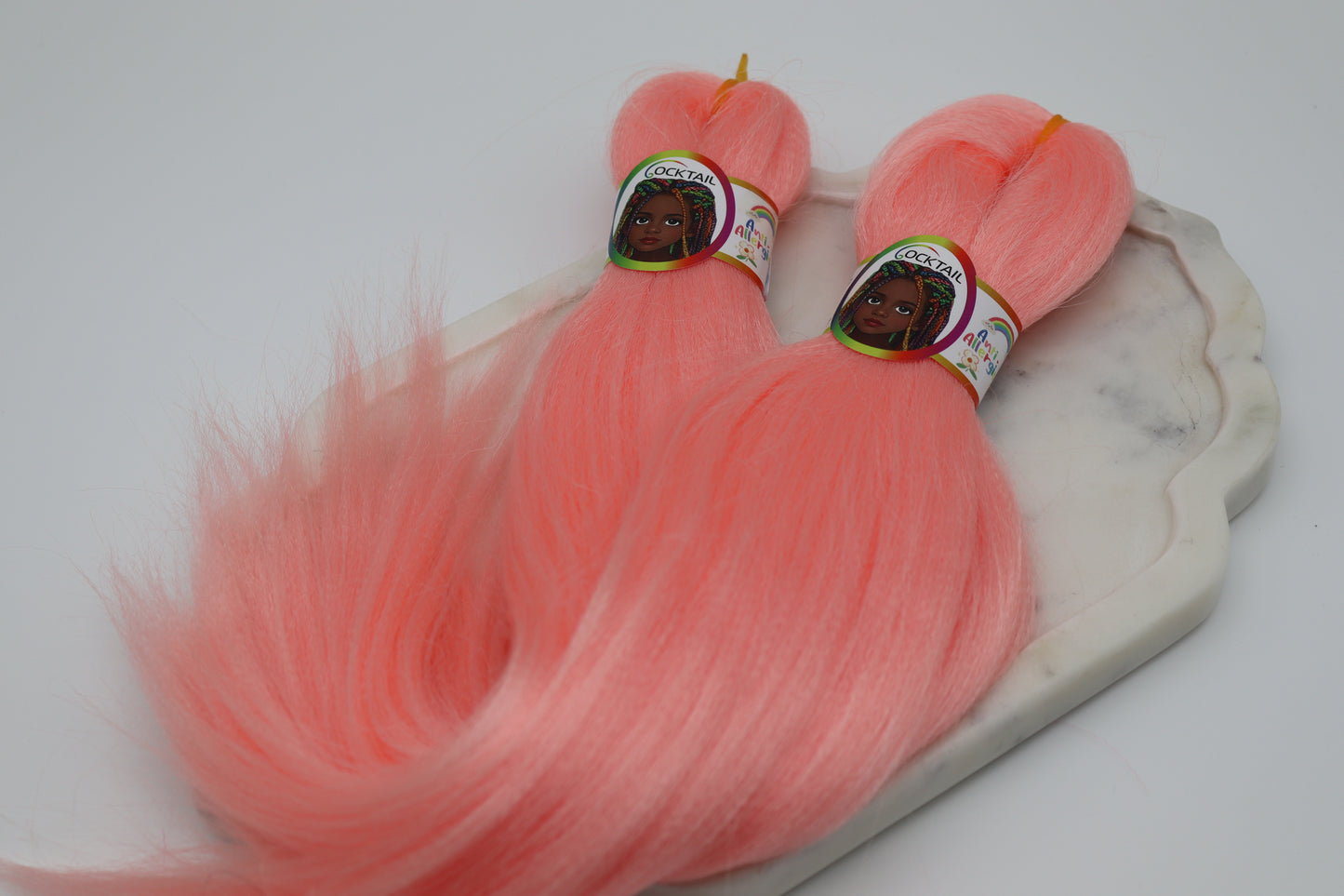 2x Cocktail Kids Braids - Antibakterielle Kinder-Braids in bunten Farben, 1-44