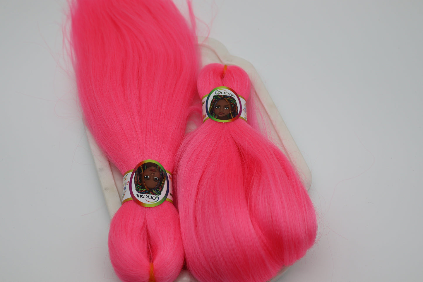 2x Cocktail Kids Braids - Antibakterielle Kinder-Braids in bunten Farben, 1-33