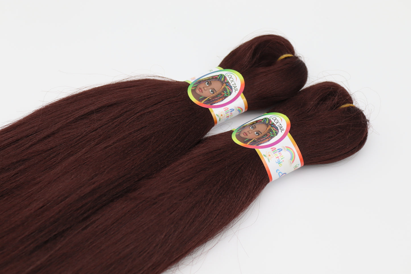 2x Cocktail Kids Braids - Antibakterielle Kinder-Braids in bunten Farben, 1-15