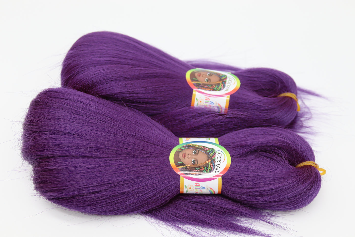 2x Cocktail Kids Braids - Antibakterielle Kinder-Braids in bunten Farben, 1-4