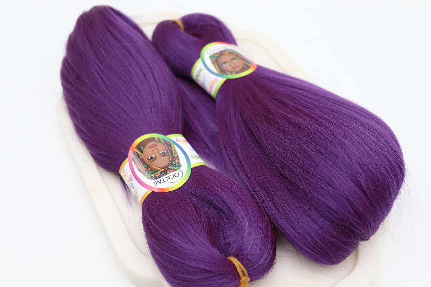 2x Cocktail Kids Braids - Antibakterielle Kinder-Braids in bunten Farben, 1-4