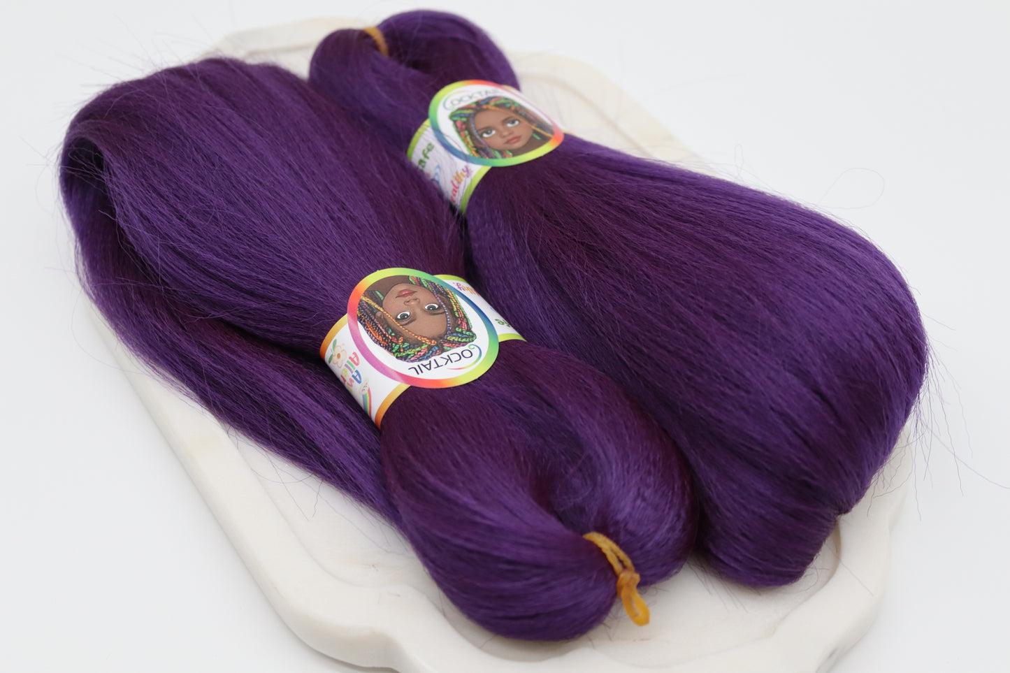 2x Cocktail Kids Braids - Antibakterielle Kinder-Braids in bunten Farben, 1-4