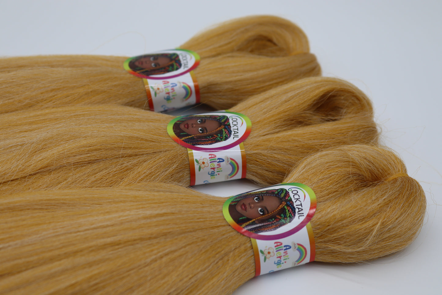 3x Pre-Stretched Premium Braids – Antibakterielle Flechthaarsträhnen, 2-96