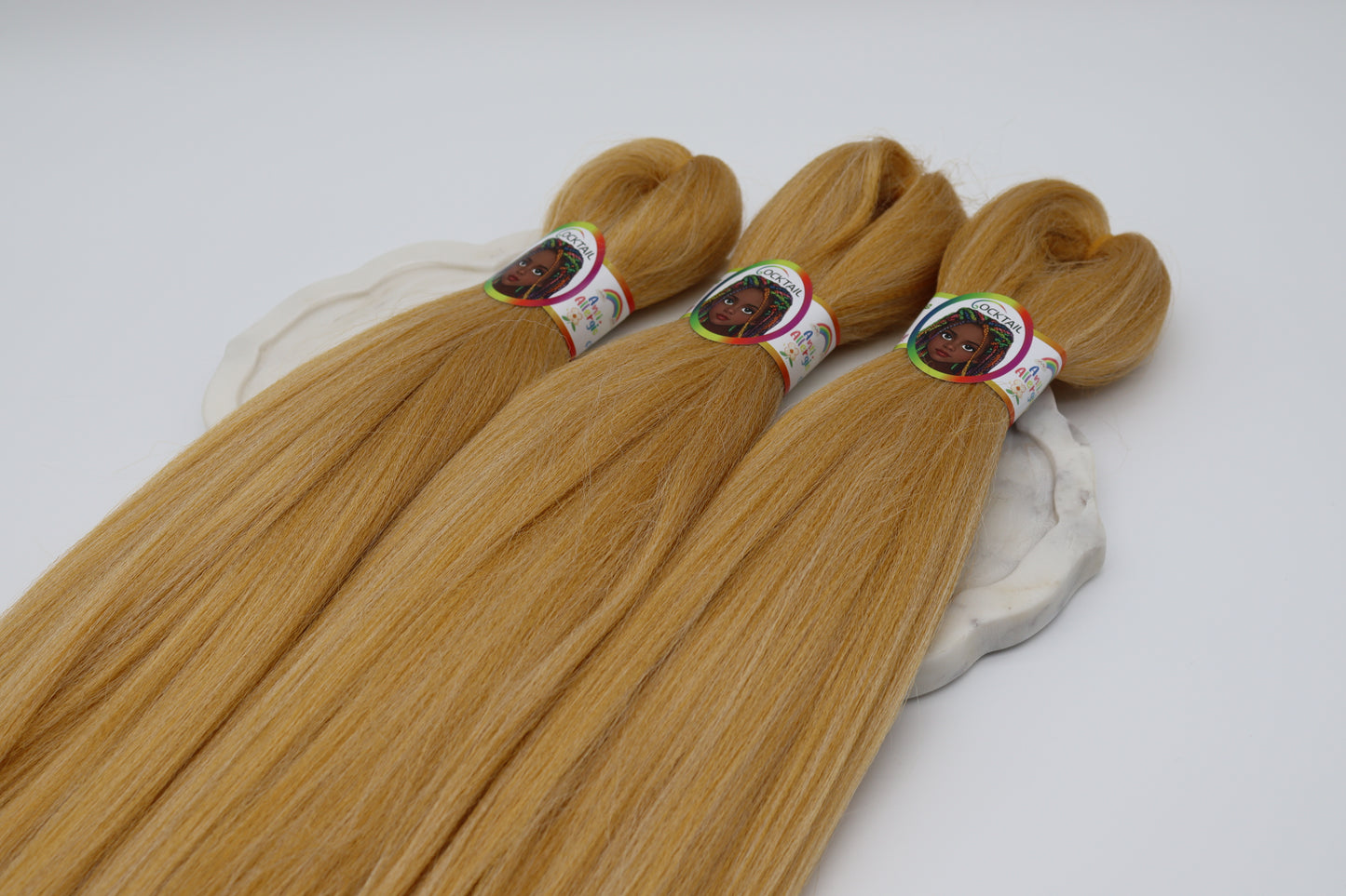 3x Pre-Stretched Premium Braids – Antibakterielle Flechthaarsträhnen, 2-96