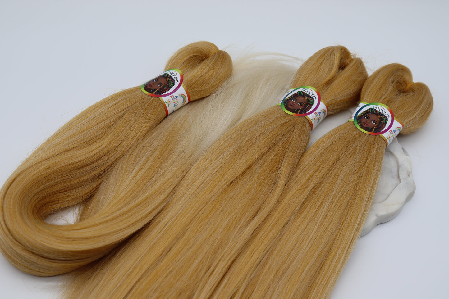 3x Pre-Stretched Premium Braids – Antibakterielle Flechthaarsträhnen, 2-96