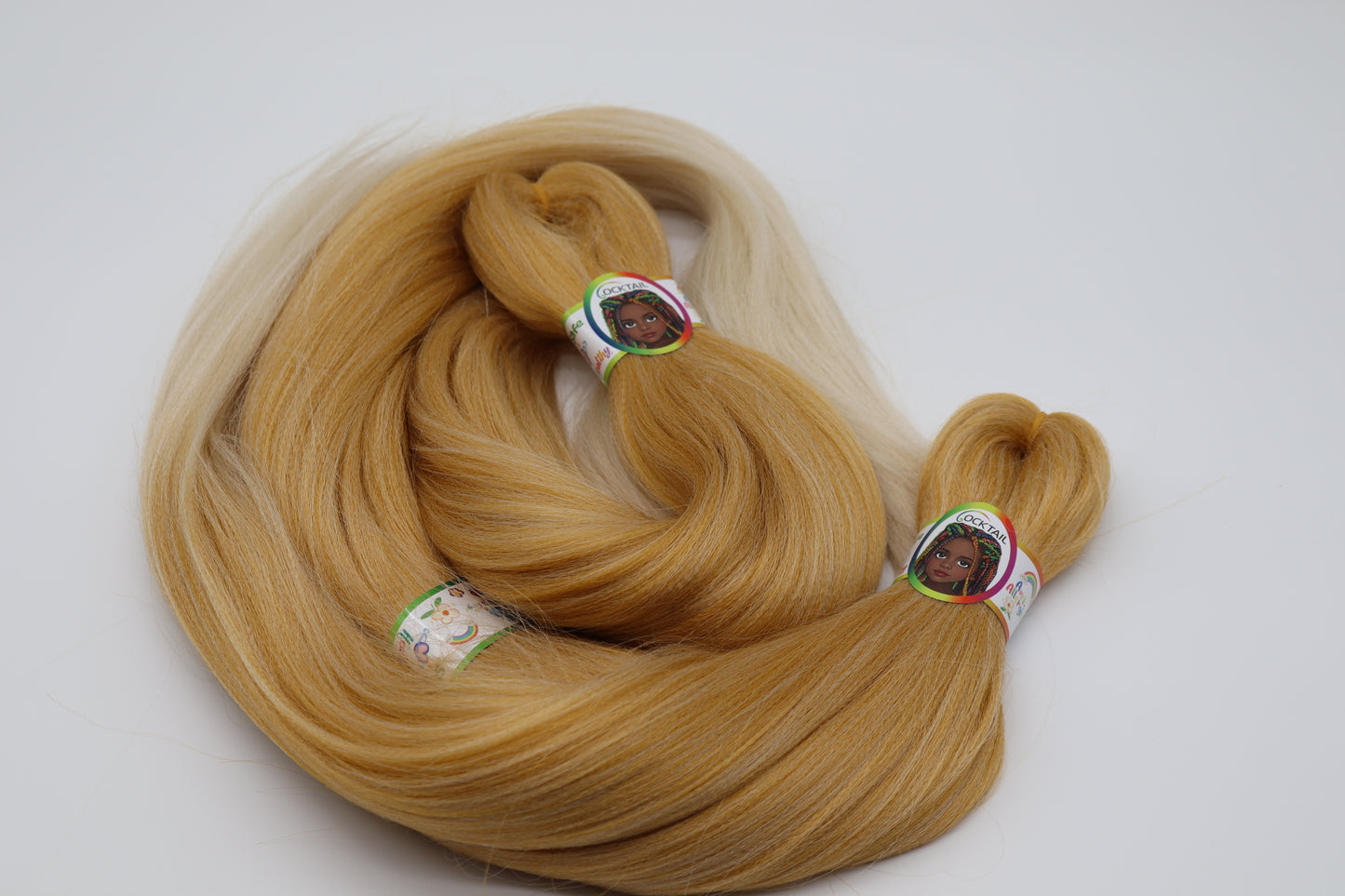 3x Pre-Stretched Premium Braids – Antibakterielle Flechthaarsträhnen, 2-96