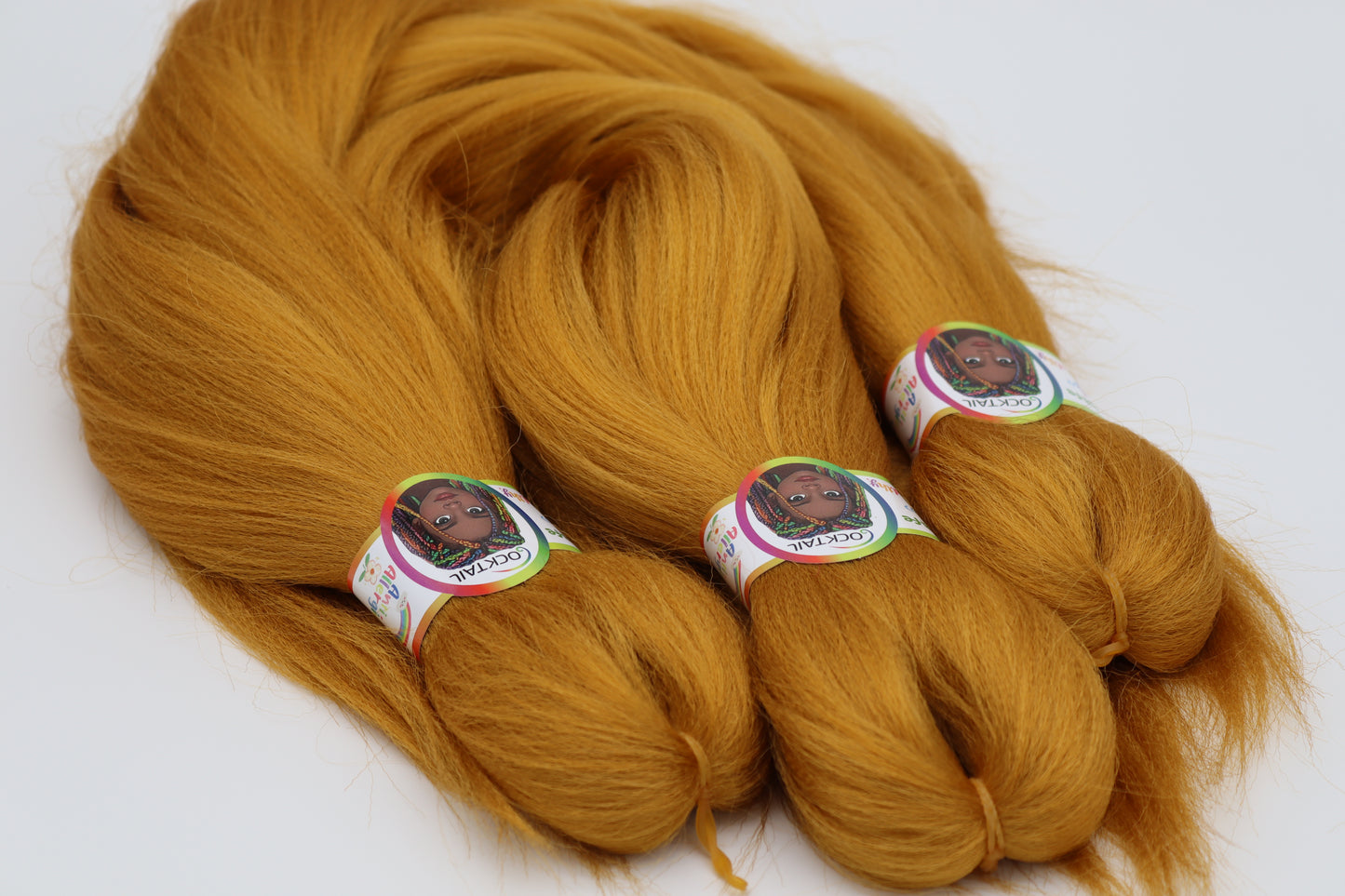 3x Pre-Stretched Premium Braids – Antibakterielle Flechthaarsträhnen, 1-21