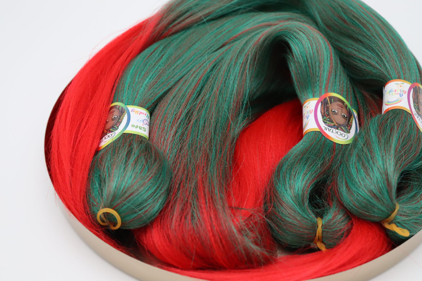 3x Pre-Stretched Premium Braids – Antibakterielle Flechthaarsträhnen, 2-32