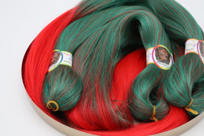 3x Pre-Stretched Premium Braids – Antibakterielle Flechthaarsträhnen, 2-32