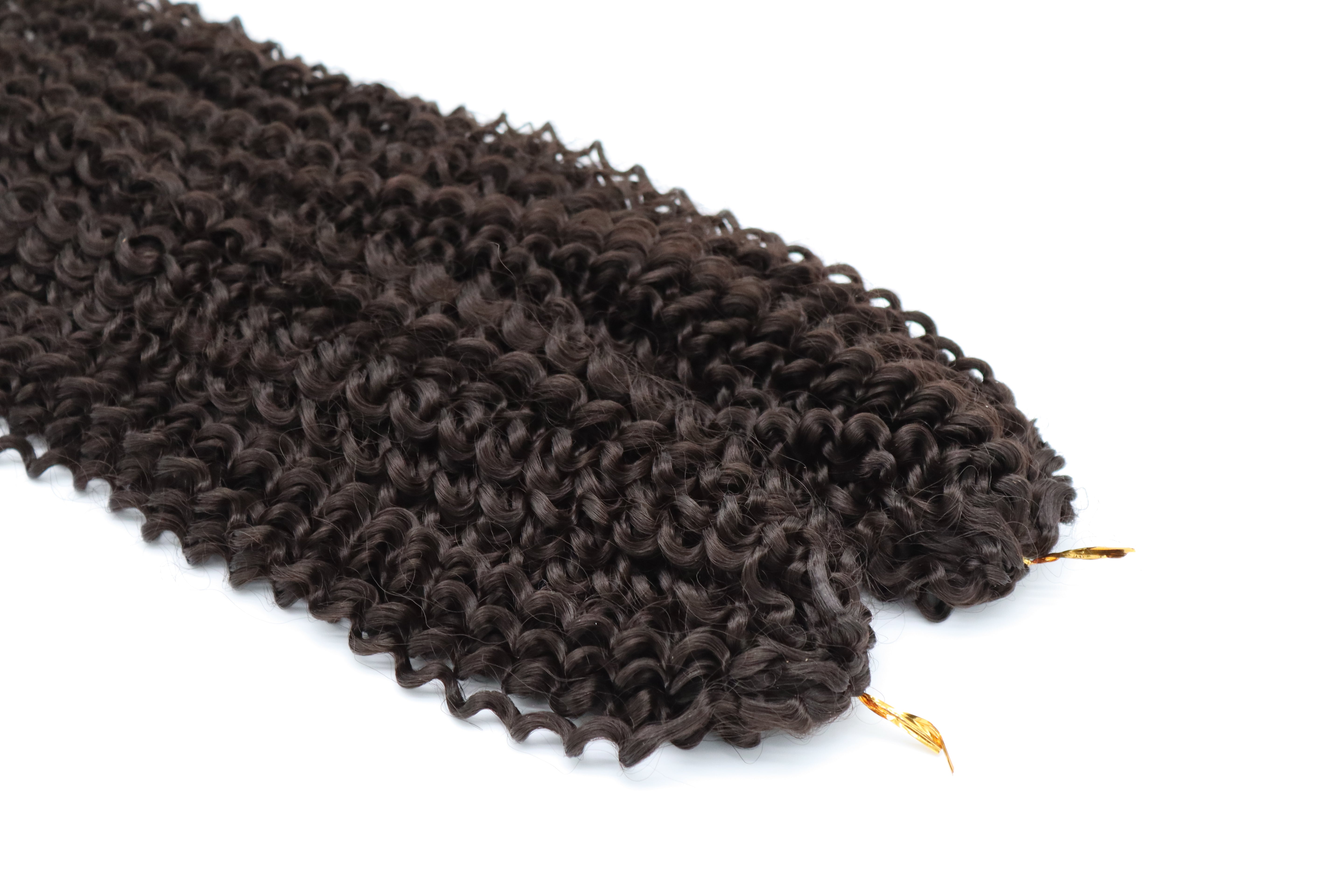 2x Jerry Curl – Antibakterielle Locken-Extensions für natürlichen Glanz, 4