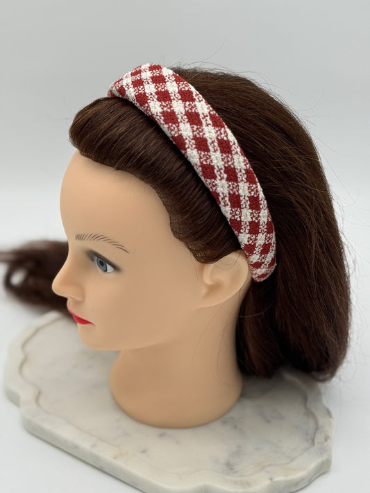 1 Stk. Handgemachte Weihnachts-Haarbänder – Festliche Accessoires für die Feiertage