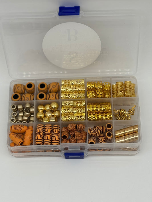 1 Stk. Afrikanische Haar-Accessoires – Tradition trifft Style