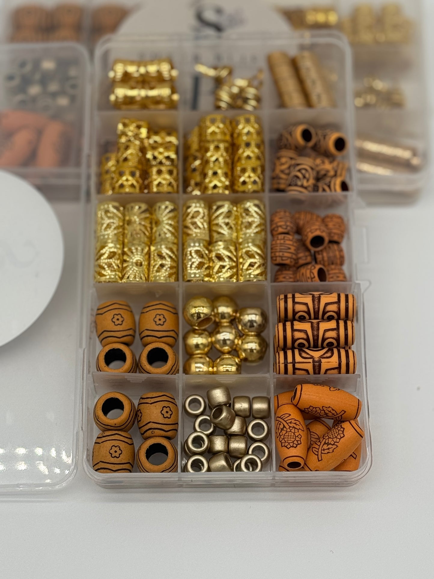 1 Stk. Afrikanische Haar-Accessoires – Tradition trifft Style