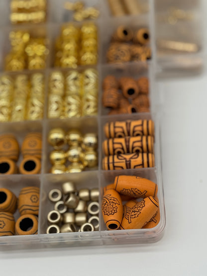 1 Stk. Afrikanische Haar-Accessoires – Tradition trifft Style