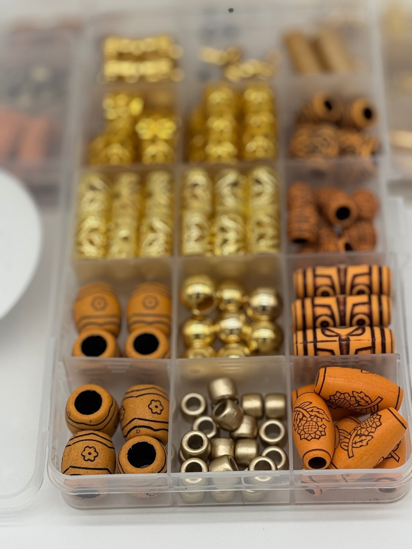 1 Stk. Afrikanische Haar-Accessoires – Tradition trifft Style