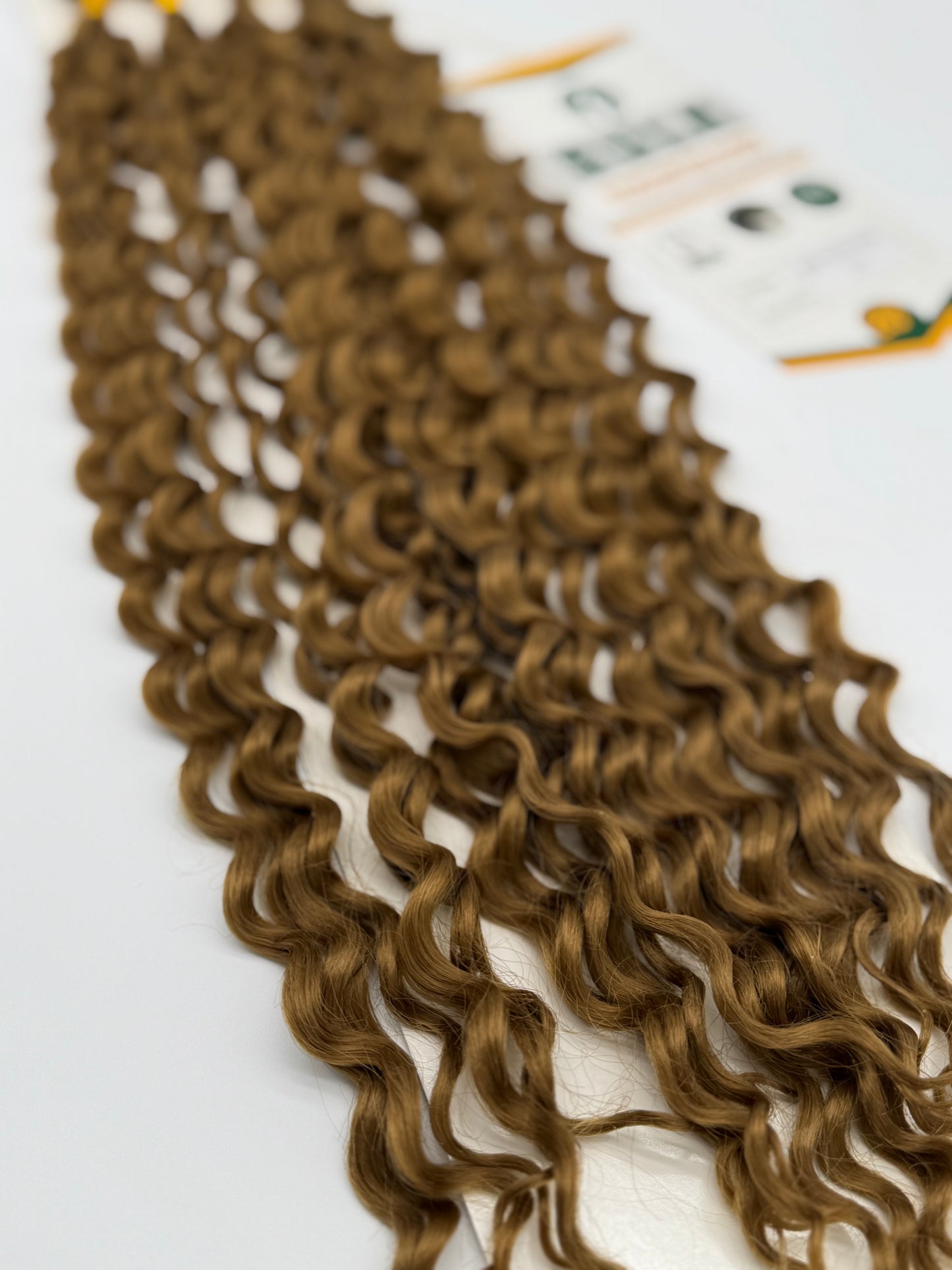 Deep Wave Bulk Hair – Extensions aus Synthetic Hair Premium Fiber Blend, 27