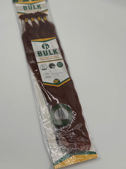 Super Wave Bulk Hair – Extensions aus Synthetic Hair Premium Fiber Blend, 350