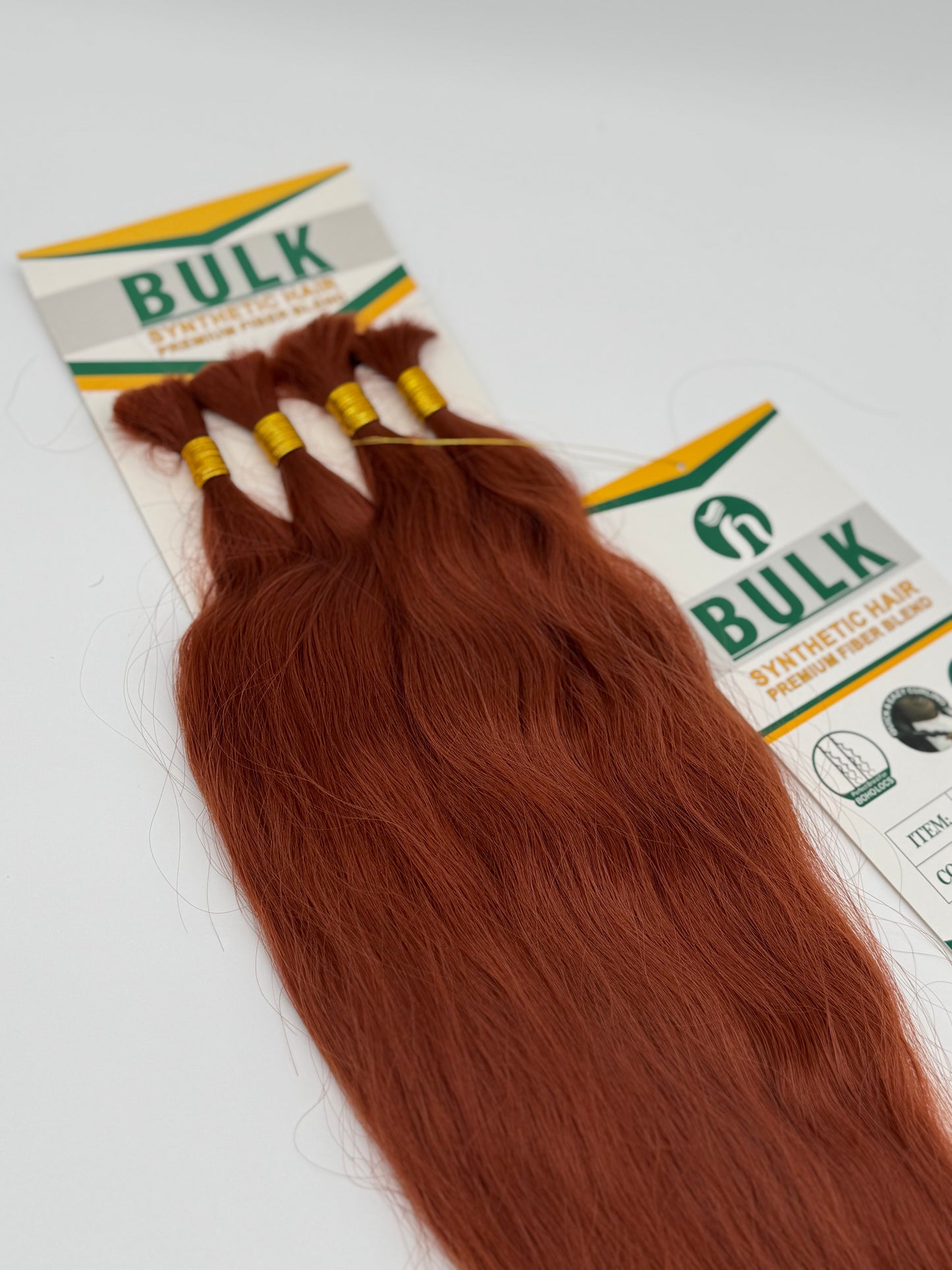 Super Wave Bulk Hair – Extensions aus Synthetic Hair Premium Fiber Blend, 350