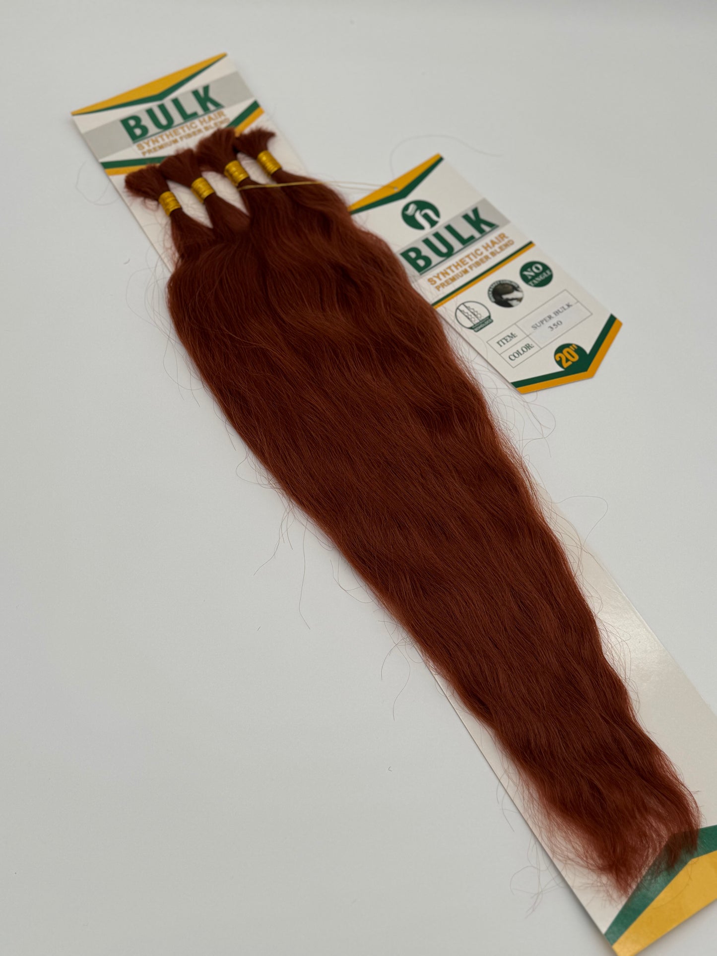 Super Wave Bulk Hair – Extensions aus Synthetic Hair Premium Fiber Blend, 350