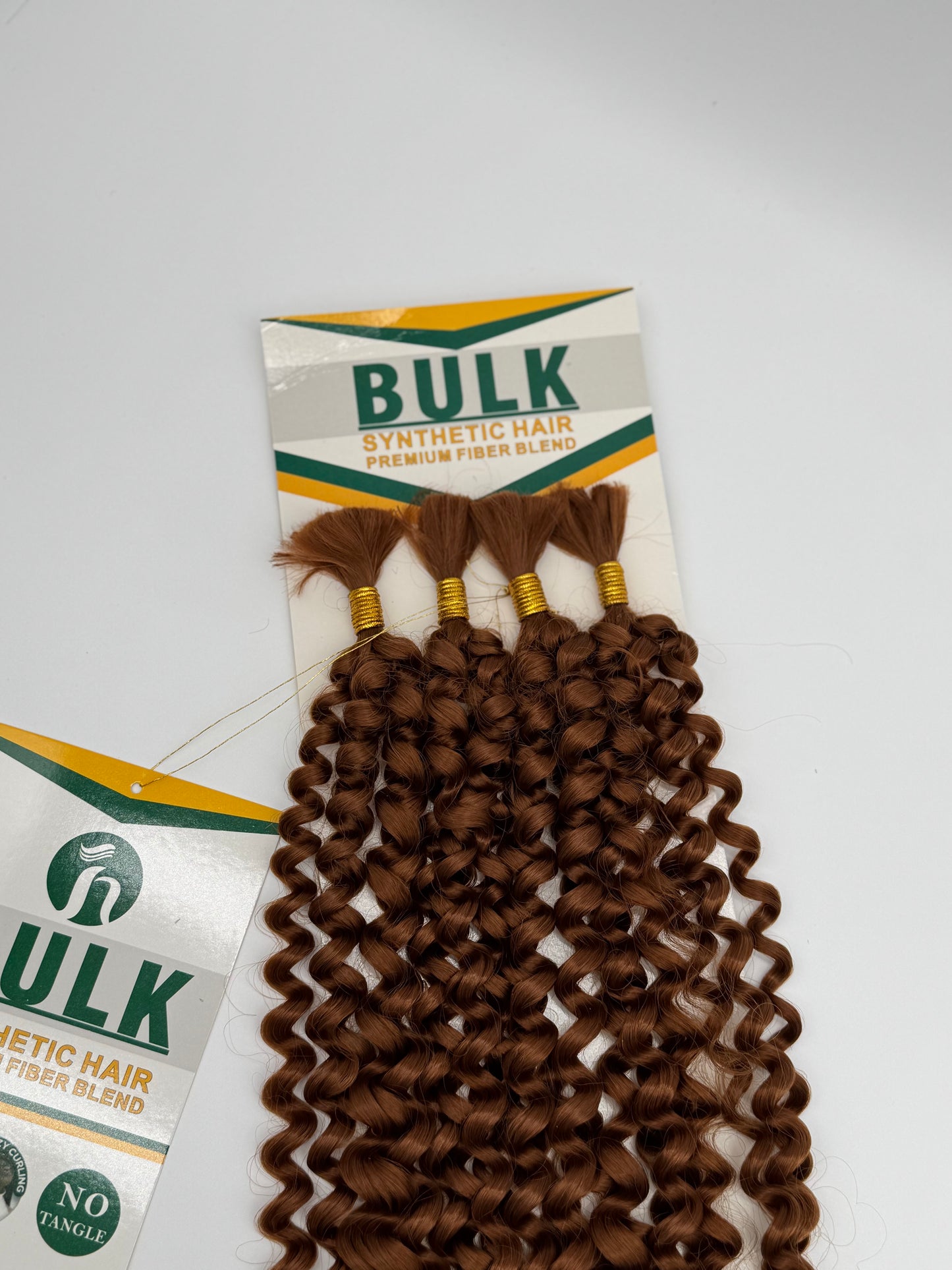 Water Wave Bulk Hair – Extensions aus Synthetic Hair Premium Fiber Blend, 30