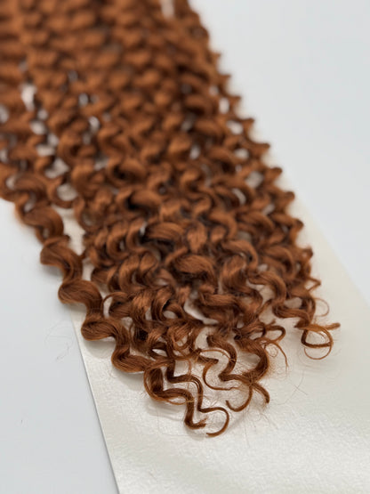 Water Wave Bulk Hair – Extensions aus Synthetic Hair Premium Fiber Blend, 30