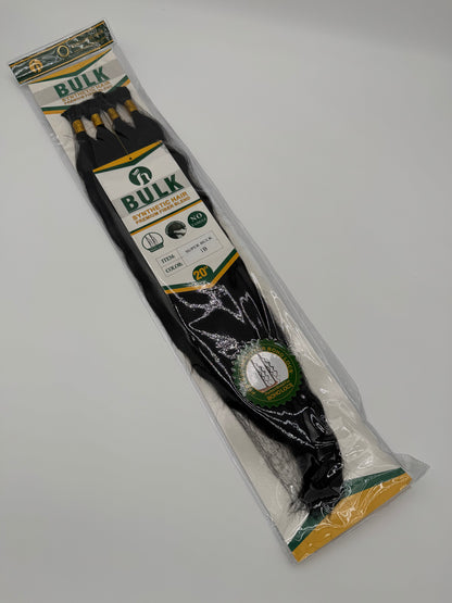 Super Wave Bulk Hair – Extensions aus Synthetic Hair Premium Fiber Blend, 1B