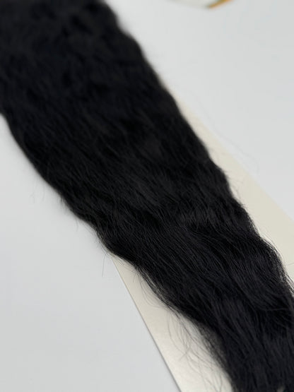 Super Wave Bulk Hair – Extensions aus Synthetic Hair Premium Fiber Blend, 1B