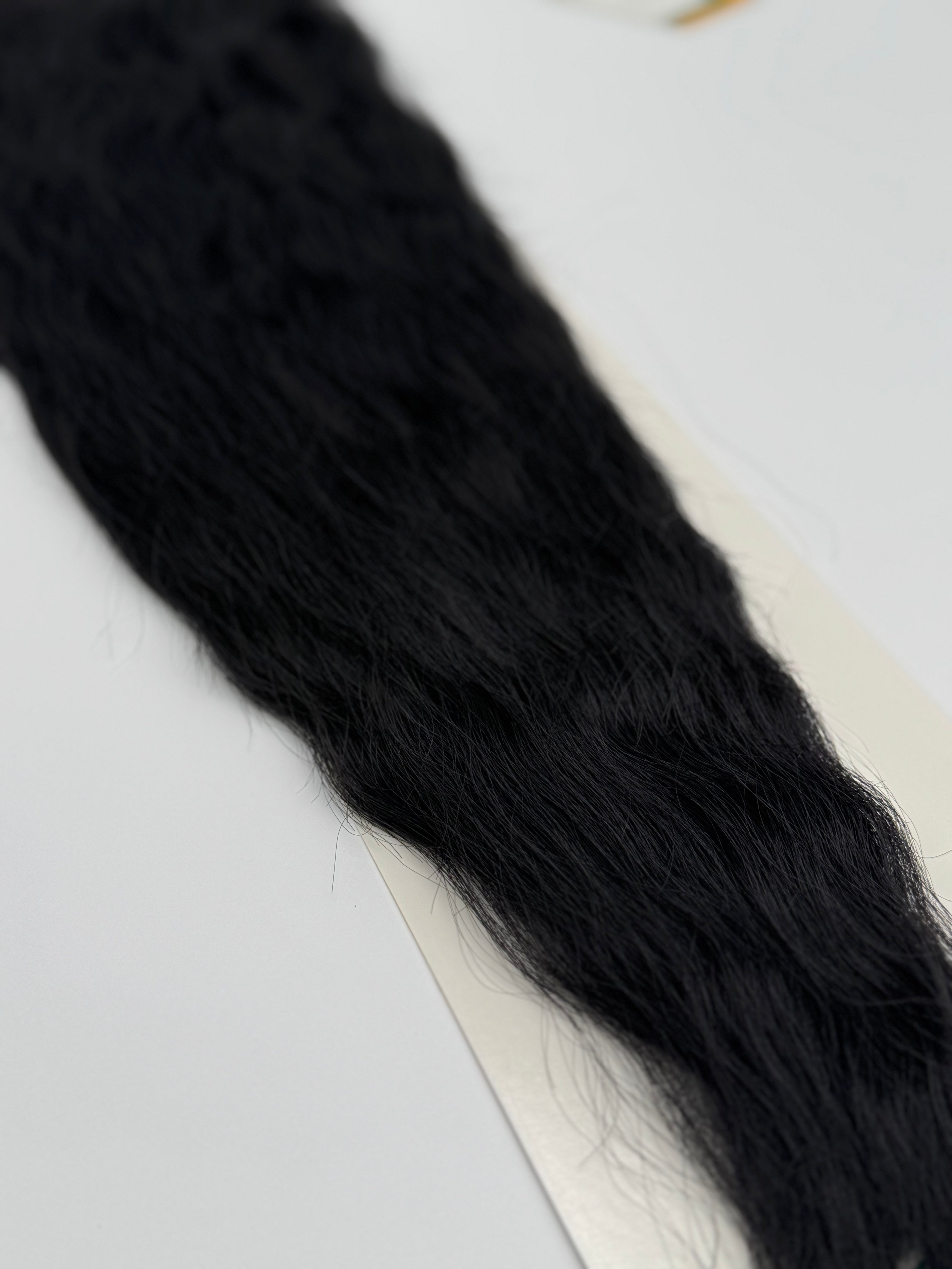 Super Wave Bulk Hair – Extensions aus Synthetic Hair Premium Fiber Blend, 1B