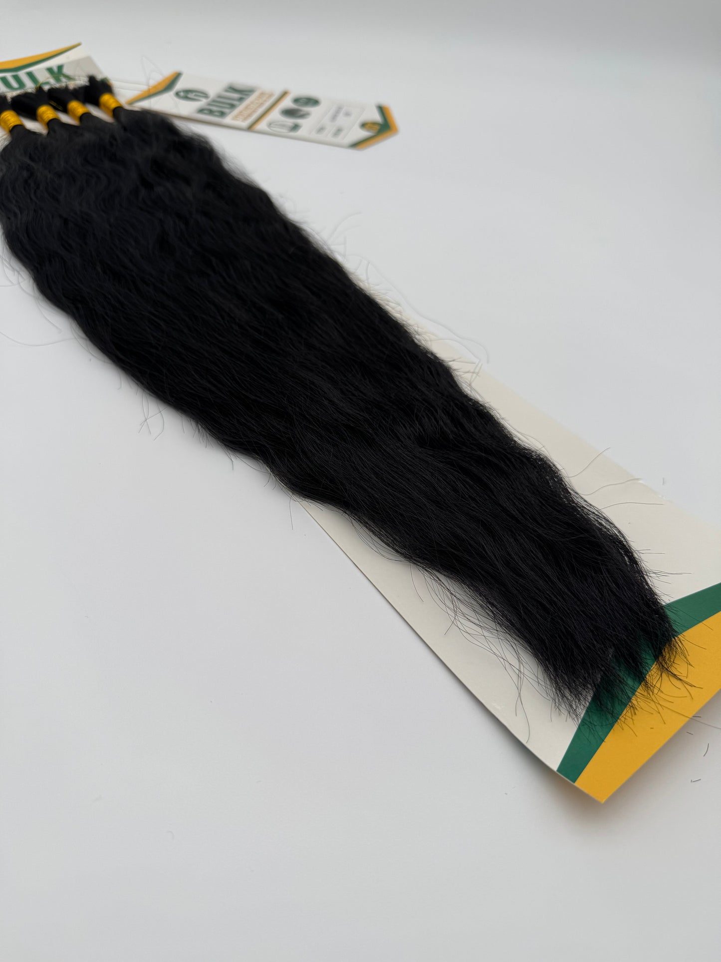 Super Wave Bulk Hair – Extensions aus Synthetic Hair Premium Fiber Blend, 1B