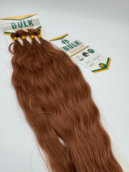 Super Wave Bulk Hair – Extensions aus Synthetic Hair Premium Fiber Blend, 30