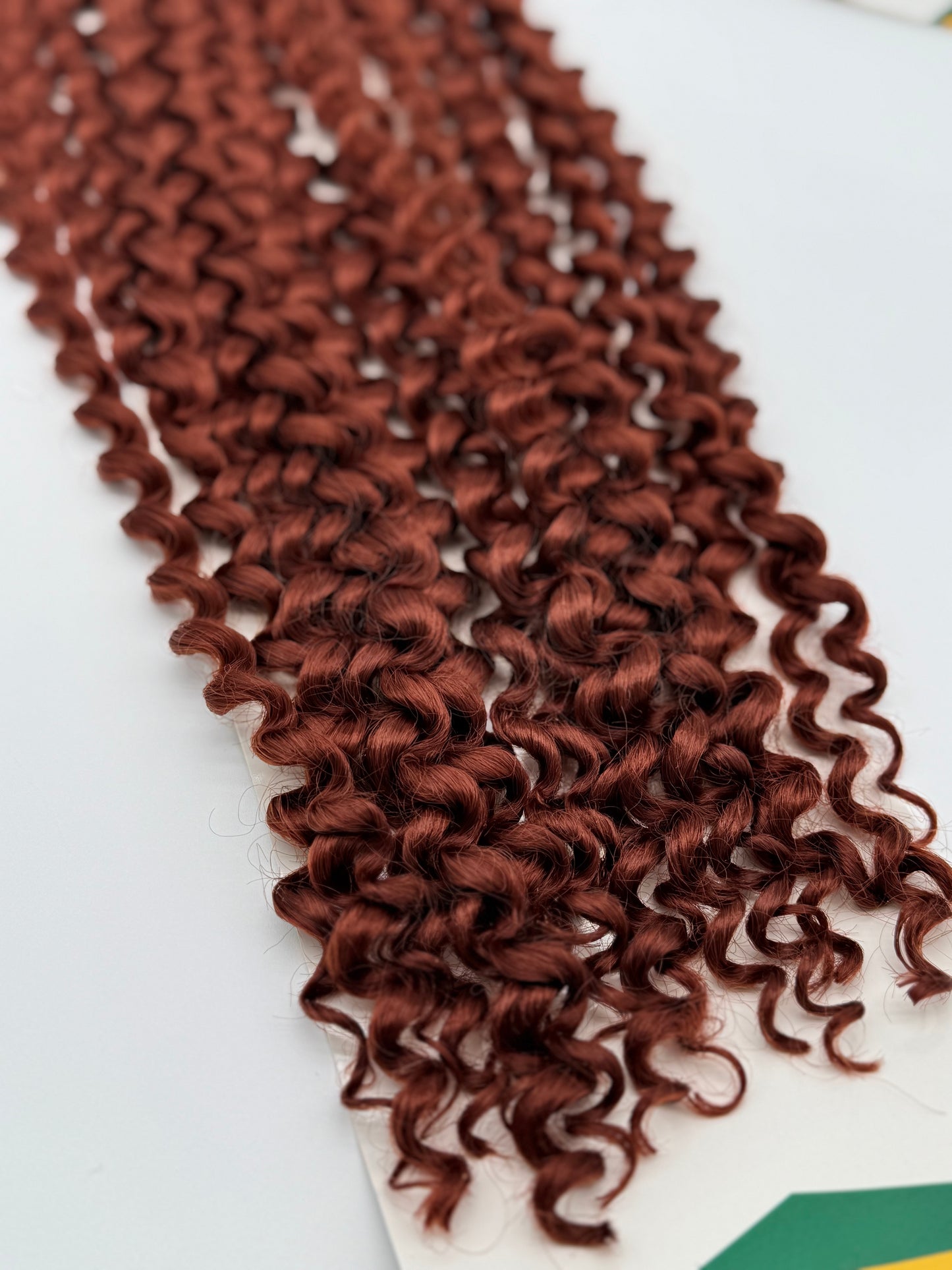 Water Wave Bulk Hair – Extensions aus Synthetic Hair Premium Fiber Blend, 350