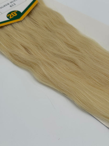 Super Wave Bulk Hair – Extensions aus Synthetic Hair Premium Fiber Blend, 613