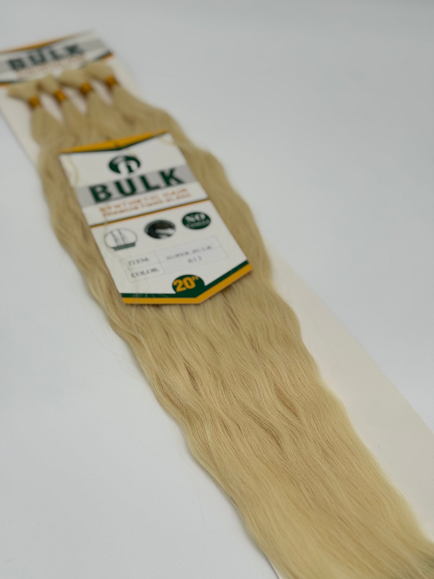 Super Wave Bulk Hair – Extensions aus Synthetic Hair Premium Fiber Blend, 613